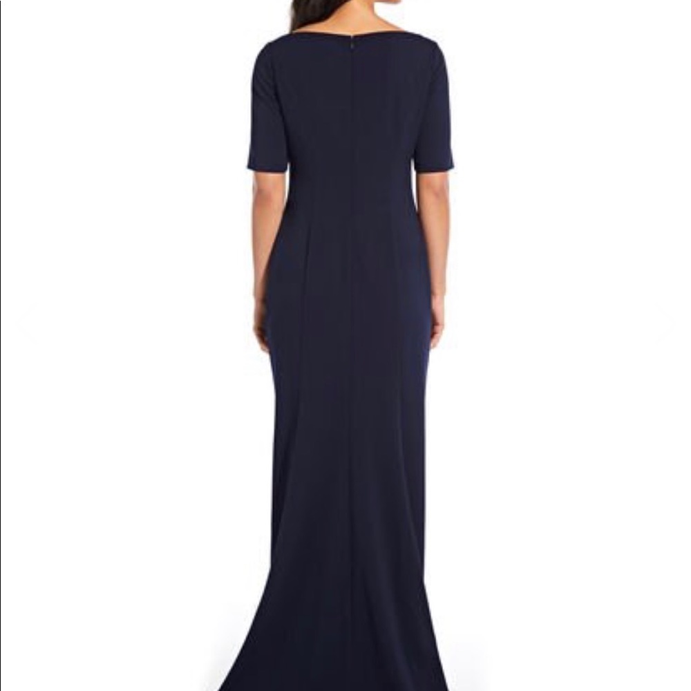 NWT Adrianna Papell Gown (Midnight Blue)